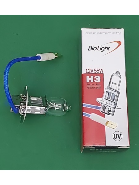 Лампа автомобильная BioLight H3 12V 55W 1 шт.