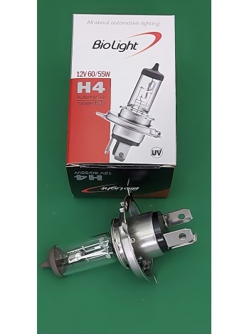 Лампа автомобильная BioLight H4 12V 60/55W 1 шт.