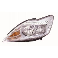 Фара FORD FOCUS 2008-2011 передняя левая, внутри хром (DEPO 431-1181LMLDEM1)