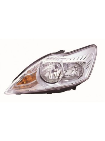 Новая фара FORD FOCUS 2008-2011 передняя левая, внутри хром (DEPO 431-1181LMLDEM1)