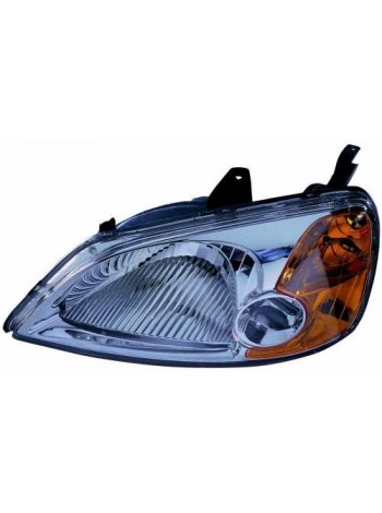 Новая фара HONDA CIVIC 2003-2004 передняя левая, НЕ КСЕНОН (DEPO 217-1134L-LD-EM)