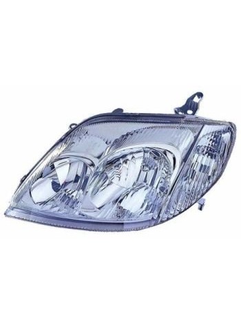 Новая фара TOYOTA COROLLA 2002-2004 4D передняя левая, НЕ КСЕНОН (DEPO 212-11C9L-LD-EM)